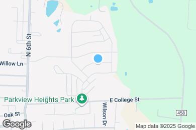 Map image of the property - 1207 Bullock Dr
