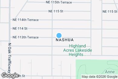 Map image of the property - 813 NE 113th Terrace