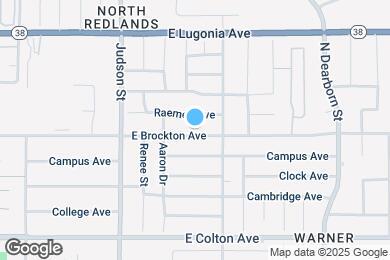 Map image of the property - 1455 E Brockton Ave