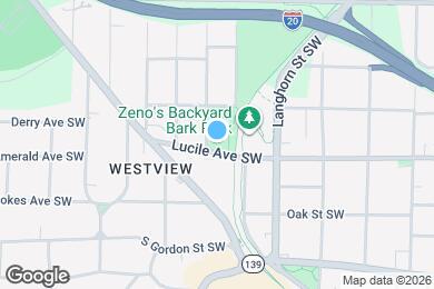 Map image of the property - 1437 Lucile Ave SW