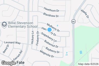Map image of the property - 423 Hackberry Dr