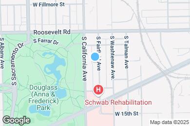 Map image of the property - 1306 S Fairfield Ave