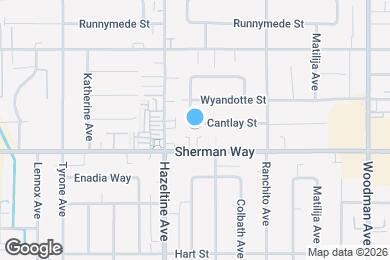 Map image of the property - 14024 Cantlay St