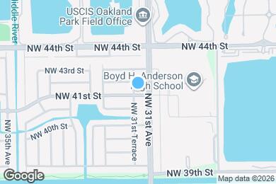 Map image of the property - 4130 NW 31st Ter