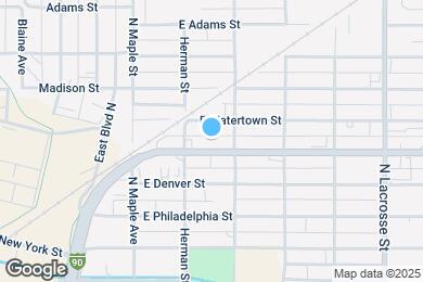 Map image of the property - 210 E North St