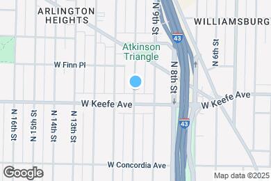 Map image of the property - 3526 N 10th St