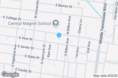 Map image of the property - 802 E Main St