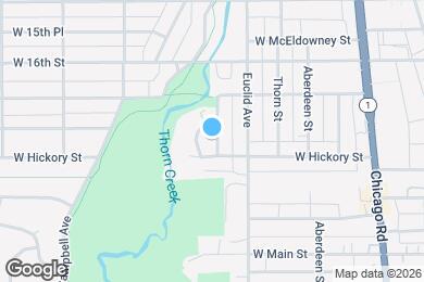 Map image of the property - 1668 Buena Vista Ave