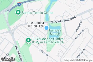 Map image of the property - 2828 Famosa Blvd