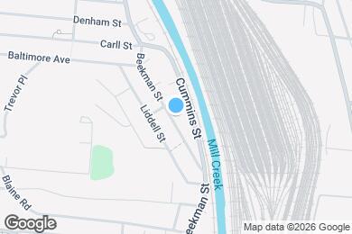 Map image of the property - 2556 Beekman St