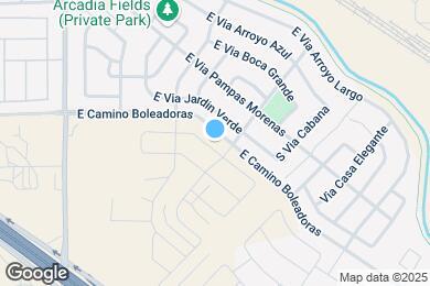 Map image of the property - 6553 E Paseo Alga