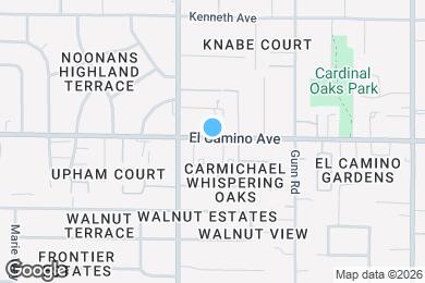 Map image of the property - 5132 El Camino Ave