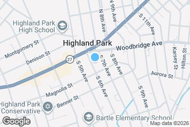 Map image of the property - 23 south 6th avenue