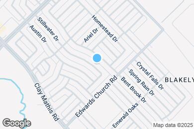 Map image of the property - 2330 Stillwater Dr