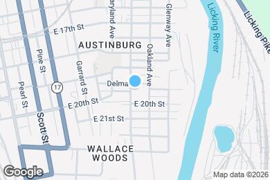 Map image of the property - 1930 Eastern Ave
