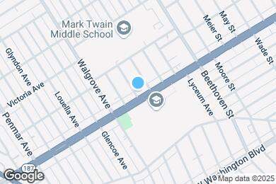 Map image of the property - 13117-13121 Venice Blvd