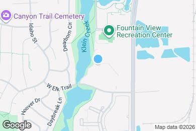 Map image of the property - 121 W Elk Trl