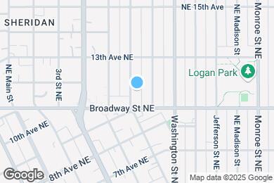 Map image of the property - 1123 5th St NE