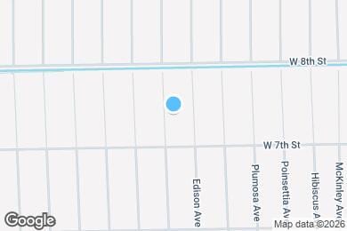 Map image of the property - 708 Prospect Ave