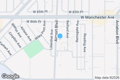 Map image of the property - 5851 W 88th-Serenity Suite 318C-88