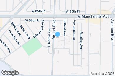 Map image of the property - 5851 W 88th St