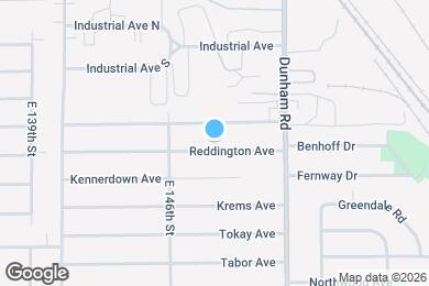 Map image of the property - 14805 Reddington Ave