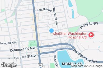 Map image of the property - 526 Kenyon St NW