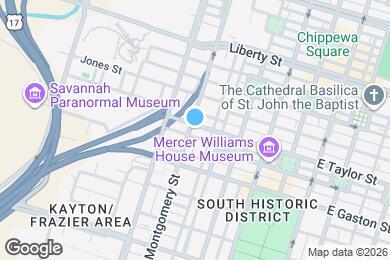 Map image of the property - 317 W Taylor St