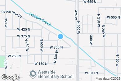 Map image of the property - 358 S 550 W