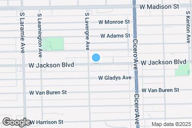 Map image of the property - 4936 W Jackson Blvd