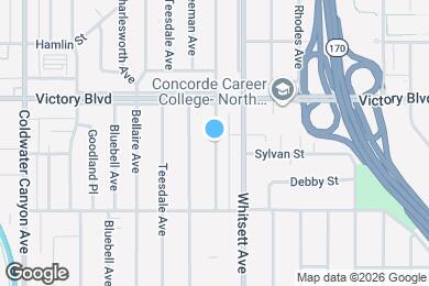 Map image of the property - 6345 Babcock Ave