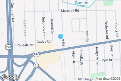 Map image of the property - 5627 Elliot Rd