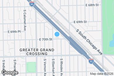 Map image of the property - 514 E 70th St