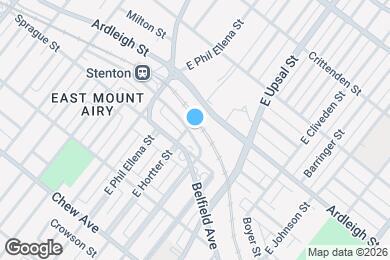 Map image of the property - 6621 Blakemore St