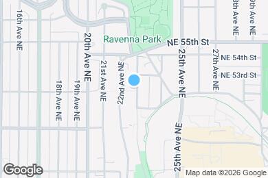 Map image of the property - Spacious 8-Bedroom Ravenna Home Near UW & U Village – Perfect for Shared Living