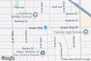 Map image of the property - 1714 21st St S