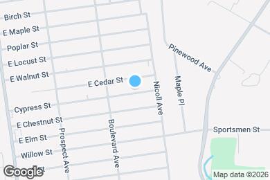 Map image of the property - 51 Cypress St