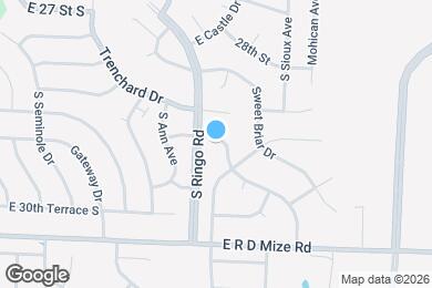 Map image of the property - 2916 Iva Dr