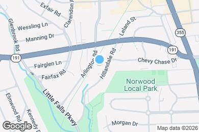 Map image of the property - 6705 Hillandale Rd