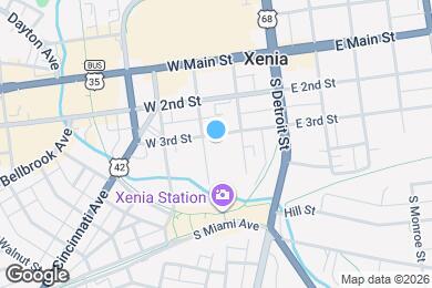 Map image of the property - 153 W 3rd St