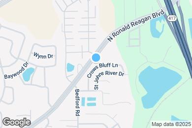 Map image of the property - 838 Crows Bluff Ln
