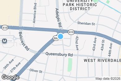 Map image of the property - 6212 41st Ave
