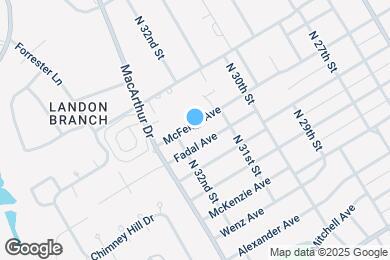 Map image of the property - 3122 McFerrin Ave