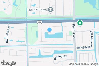 Map image of the property - 4871 SW 103rd Ave