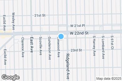 Map image of the property - 2215 Elmwood Ave