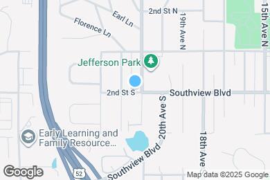 Map image of the property - 2110 2nd St S