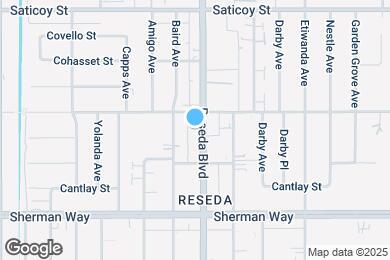 Map image of the property - 7343 Reseda Blvd