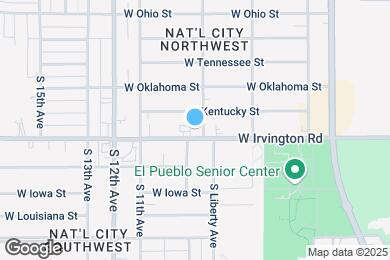 Map image of the property - 308 W Irvington Rd