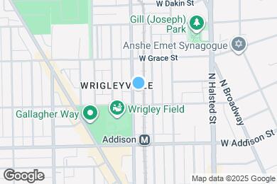 Map image of the property - 3715 N Sheffield Ave