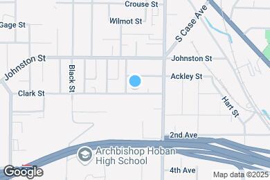 Map image of the property - 1041 Clark St